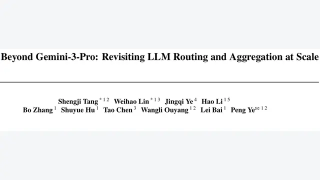 Beyond Gemini-3-Pro: Revisiting LLM Routing and Aggregation at Scale