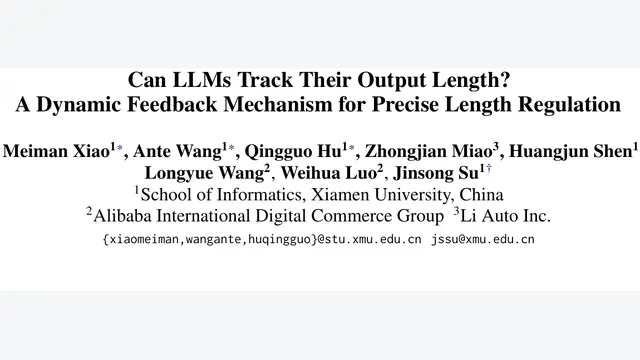 Can LLMs Track Their Output Length? A Dynamic Feedback Mechanism for Precise Length Regulation