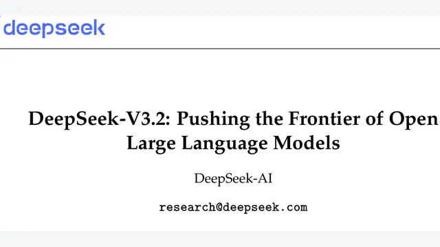 DeepSeek-V3.2: Pushing the Frontier of Open Large Language Models