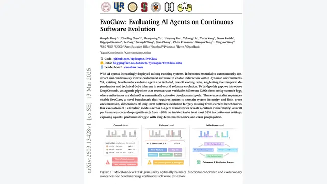EvoClaw: Evaluating AI Agents on Continuous Software Evolution