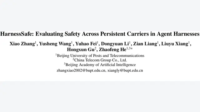 HarnessSafe：328个可执行用例，揭示Agent持久化隐蔽攻击传播链