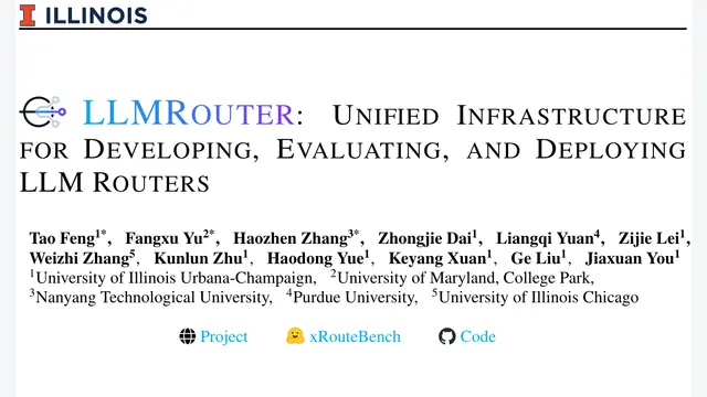 LLMRouter：统一16种路由算法，性能相对提升14.6%