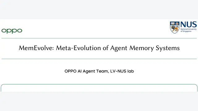 MemEvolve: Meta-Evolution of Agent Memory Systems