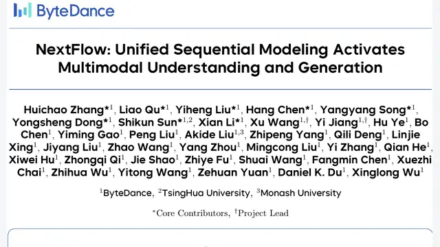 NextFlow: Unified Sequential Modeling Activates Multimodal Understanding and Generation