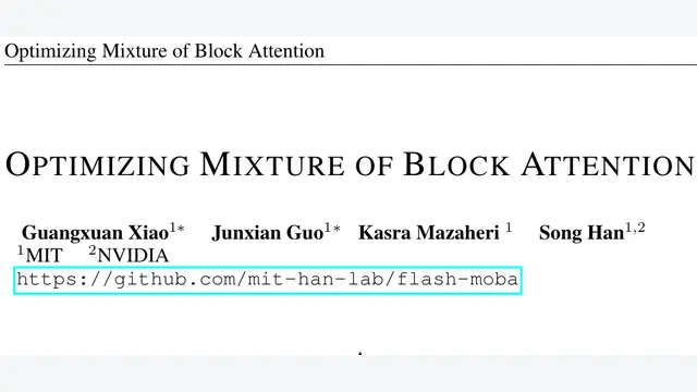 Optimizing Mixture of Block Attention