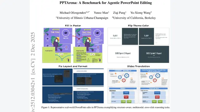 PPTArena: A Benchmark for Agentic PowerPoint Editing
