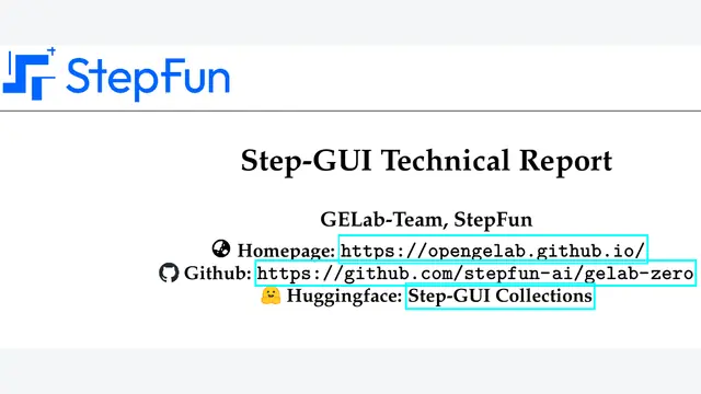 Step-GUI Technical Report
