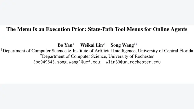 State-Path：不改 Agent 架构，如何靠“工具菜单”让成功率提升至 0.898？