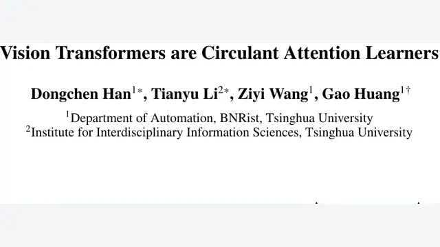 Vision Transformers are Circulant Attention Learners
