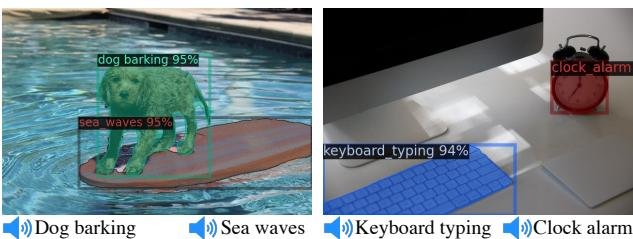 音频查询目标检测