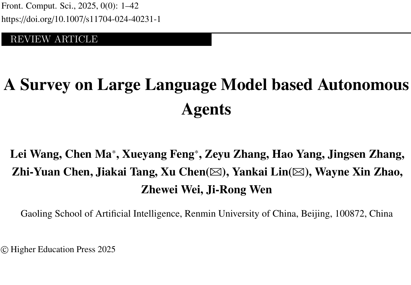 LLM Agent全面爆发：人大重磅综述，一套统一架构读懂通往AGI的未来 图示