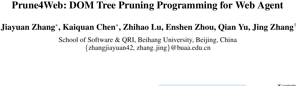 LLM不读万行代码：Prune4Web让网页元素定位精度飙升至88%！ 图示