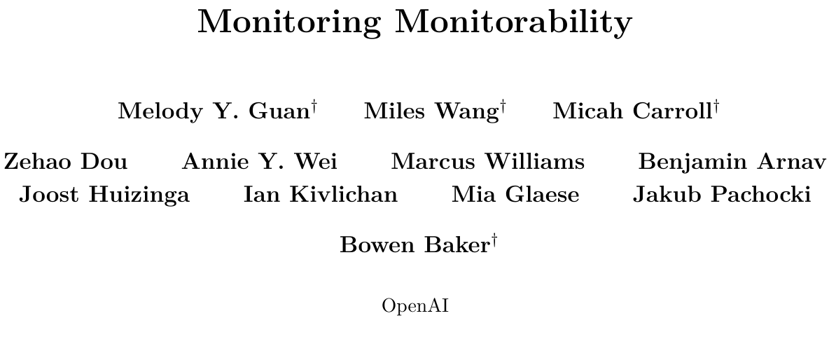 OpenAI意外曝光GPT-5 Thinking：思维链越长越安全？深度解析CoT监控新基准 图示