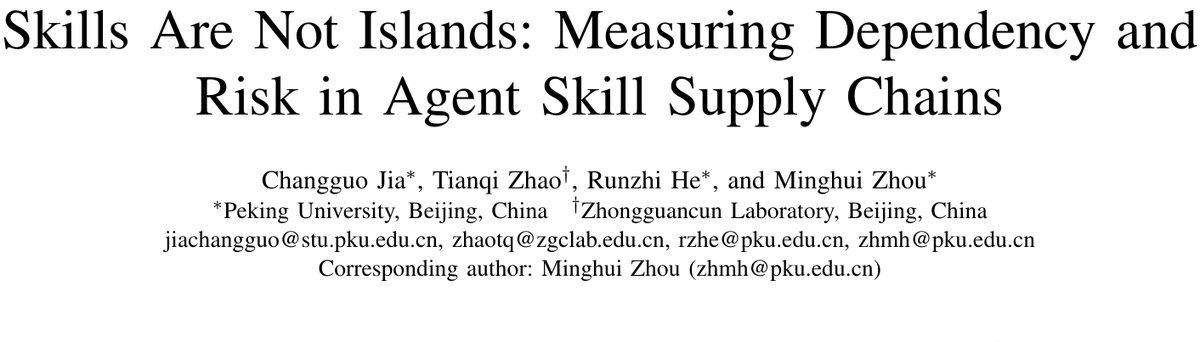 SkillDepAnalyzer：北大分析143万Agent技能，揭示隐藏供应链风险 论文图示