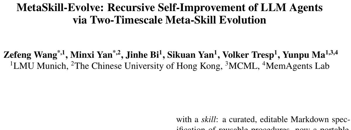 MetaSkill-Evolve:双尺度元技能进化,准确率涨23.5分 论文图示