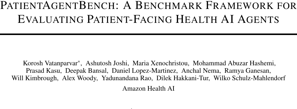 PatientAgentBench：从答卷到替患者办事，分诊通过率相差56% 论文图示