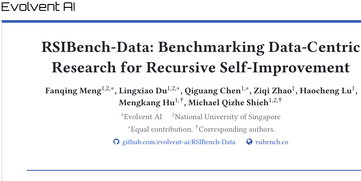 RSIBench-Data：大模型自主搞数据科研，58%能突破但78%越改越差 论文图示