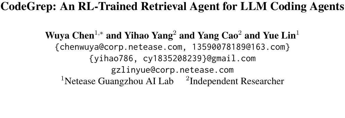 代码Agent找文件太费Token?CodeGrep精准检索缩减19%开销 论文图示