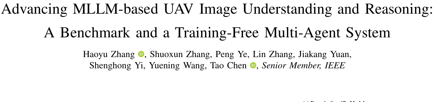 UAV-MAS：无需训练的多智能体系统，让32B模型反超Gemini 3 Pro 论文图示
