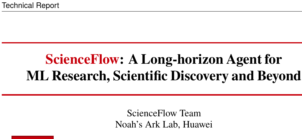 华为ScienceFlow：可恢复工作区加持，MLE-bench奖牌率达70.22% 论文图示